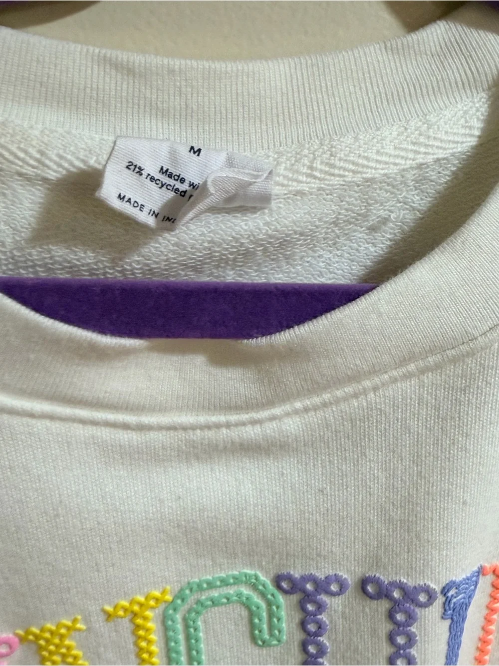 GAP white crewneck